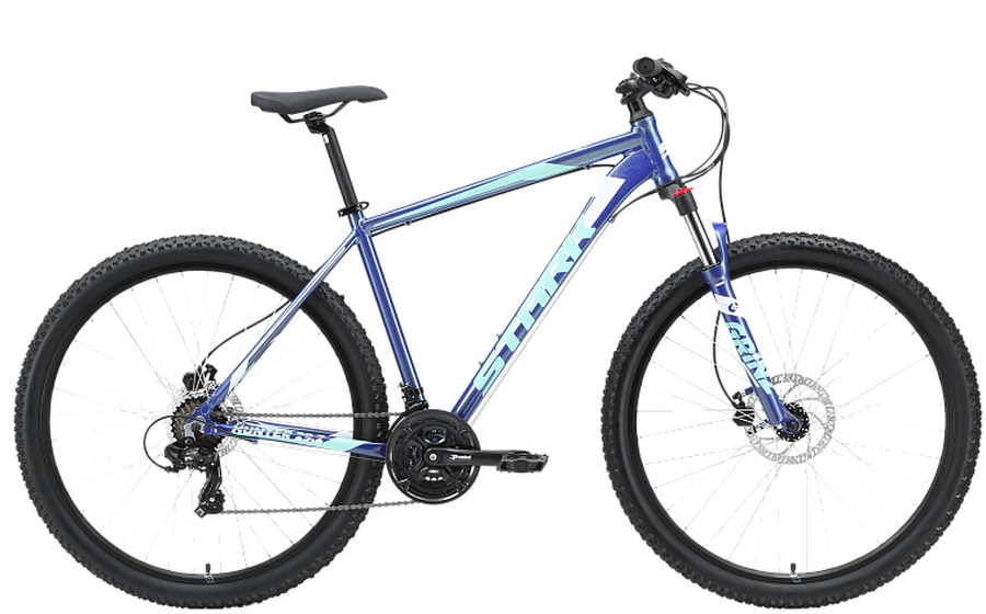 Велосипед Stark'23 Hunter 29.2 HD синий/синий/белый 20"