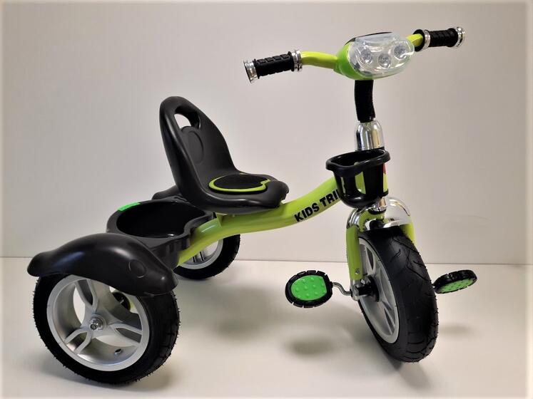 Велосипед трехколесный XEL-5200  зеленый KT-026  ( 4 шт в кор.)