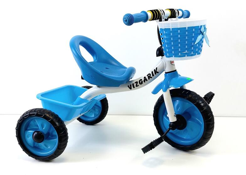 Велосипед трехколесный TM VIZGARIK XEL-578  синий  KT-031  ( 6 шт в кор.)