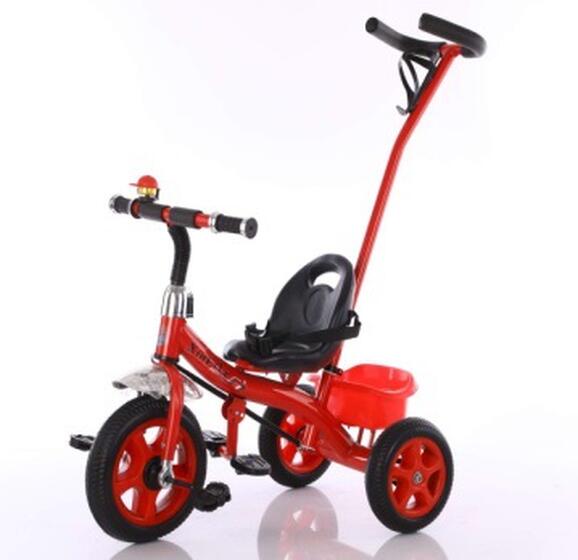 Велосипед трехколесный XEL-107  красный  KT-023  ( 5 шт в кор.)