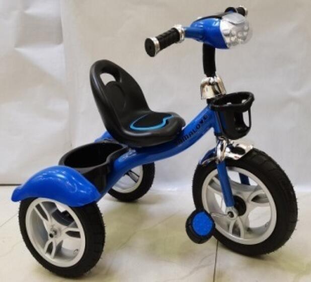 Велосипед трехколесный XEL-5200  синий  KT-026  ( 4 шт в кор.)