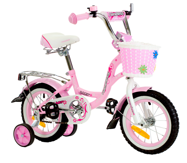 Велосипед 16 Nameless LADY розовый/белый
