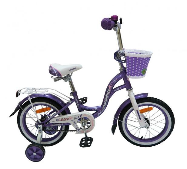 Велосипед 18 Nameless LADY фиолетовый/белый