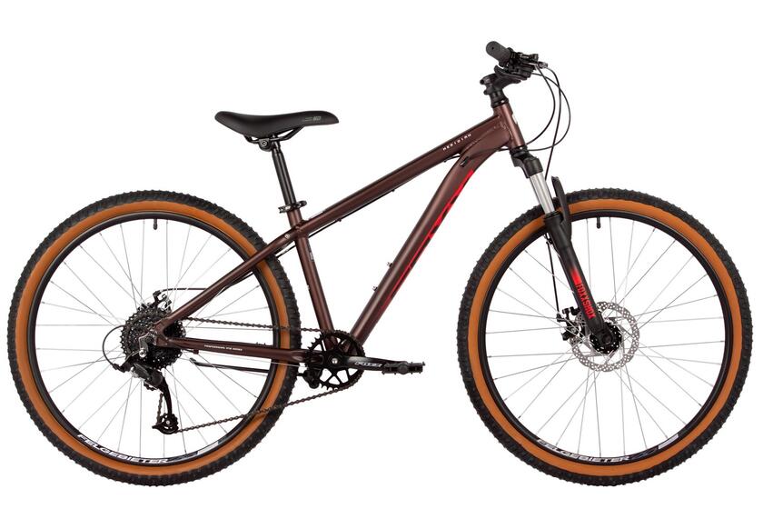 Велосипед FOXX 26" MERIDIAN коричневый, алюминий, размер 14
