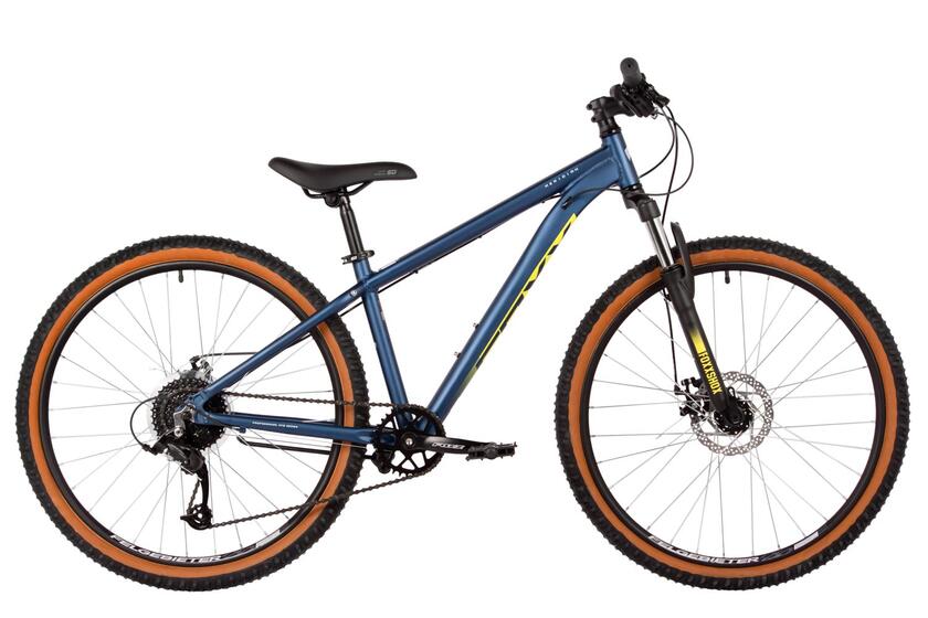 Велосипед FOXX 26" MERIDIAN синий, алюминий, размер 14