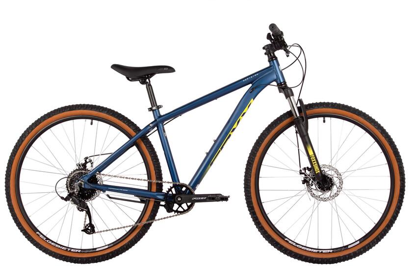 Велосипед FOXX 27.5" MERIDIAN синий, алюминий ,размер 16