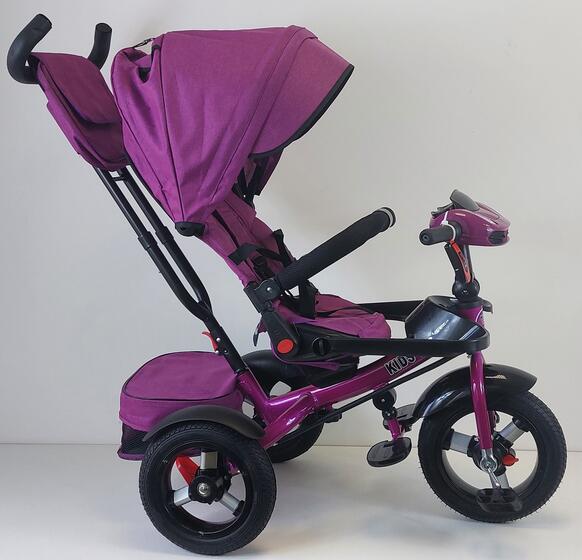 Велосипед трехколесный  для детей TM KIDS TRIKE, 6088 А12M Purple (Мэй красный)