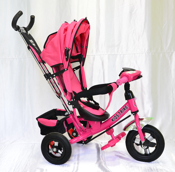 Велосипед трехколесный  для детей TM KIDS TRIKE, А12M  розовый (Pink)