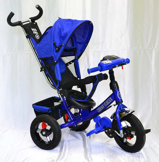 Велосипед трехколесный  для детей TM KIDS TRIKE, А12M  синий (Blue)