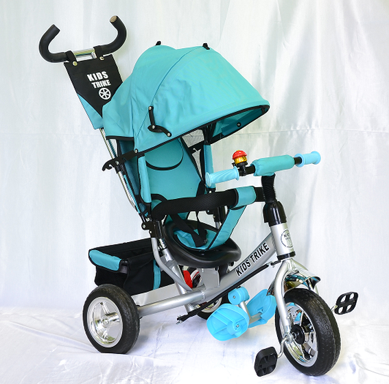 Велосипед трехколесный  для детей TM KIDS TRIKE, E10 море (Green)