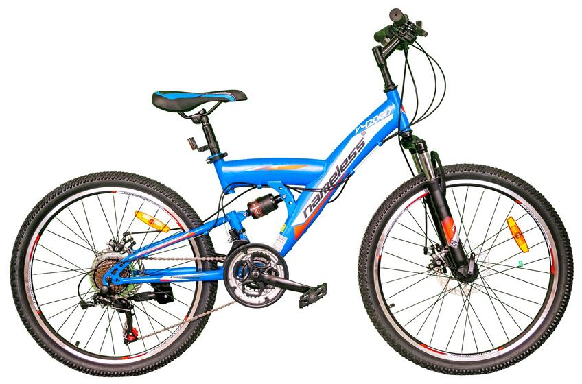 Велосипед 24" NAMELESS V4200D синий/ красный