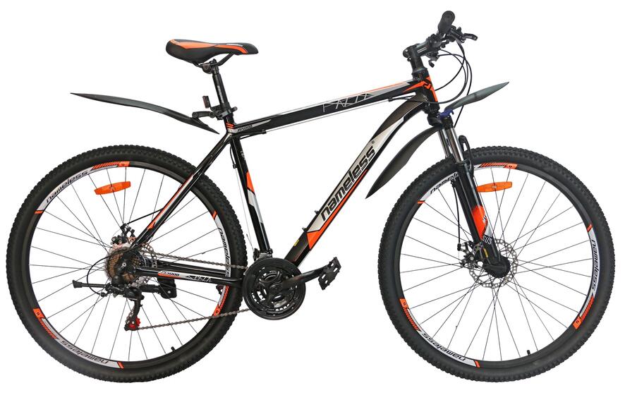 Велосипед 29" NAMELESS J9500D  черный/оранжевый 21"