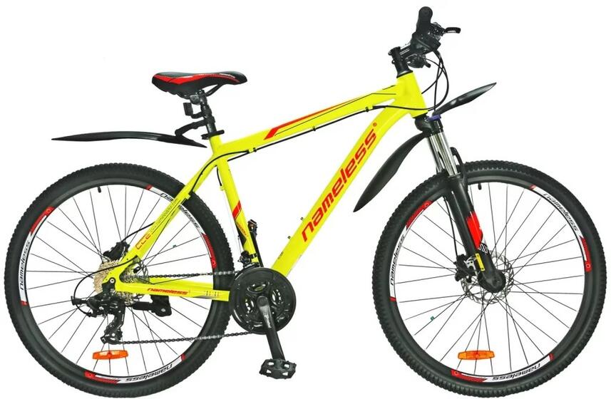Велосипед 27,5" NAMELESS J7600DH желтый/красный