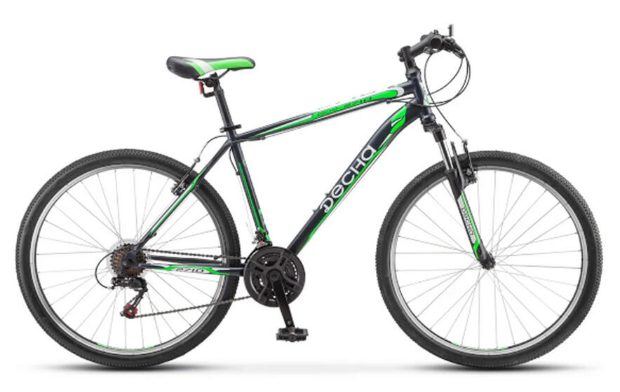 Велосипед Десна-2910 V 29"(21" Серый/зелёный), арт. F010