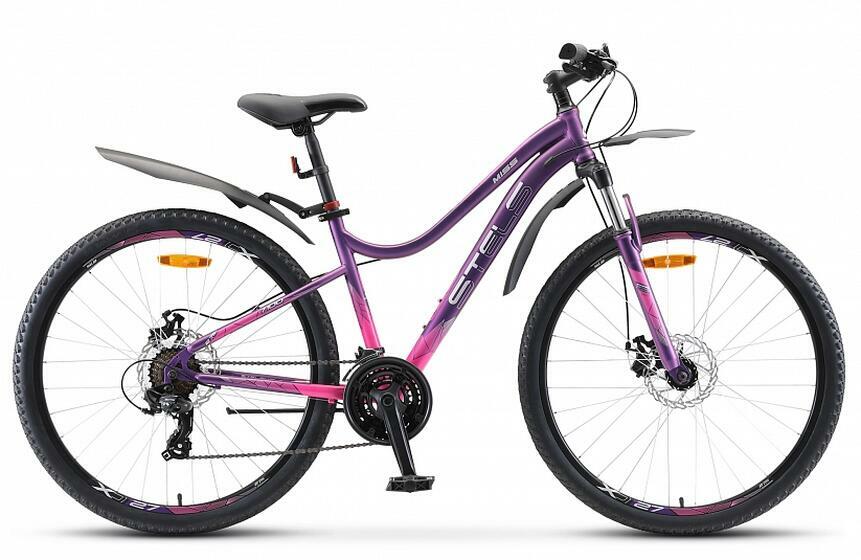 Велосипед Miss-7100 MD 27.5"  (16" Пурпурный) арт. V020