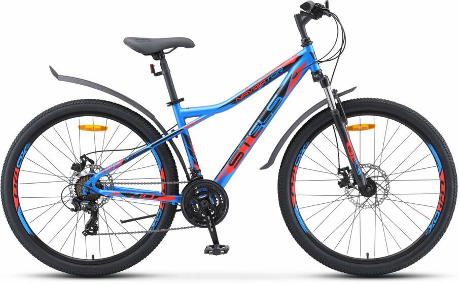 Велосипед Navigator 710 MD27,5"(18" Синий/черный/красный) арт.V020