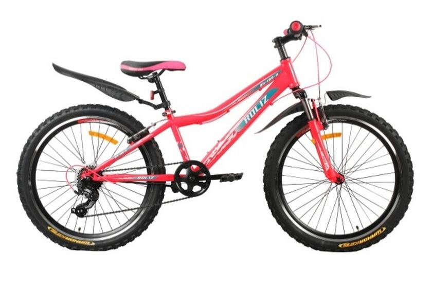 Велосипед  ROLIZ 24-100-2  розовый