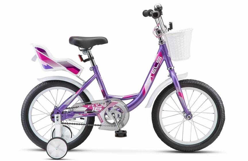 Велосипед 18" Flyte С 12" Сиреневый  арт.Z012 M