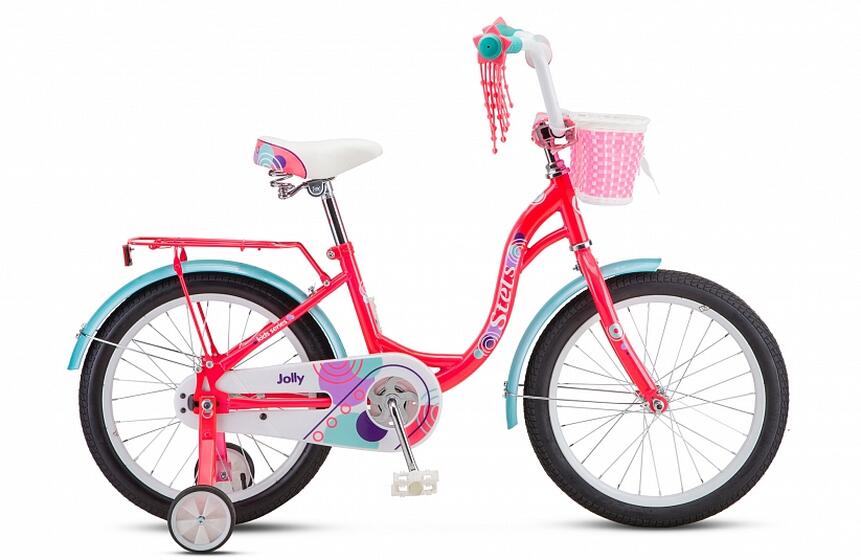 Велосипед 18" Jolly 18" V010 (11" Розовый), арт. V010