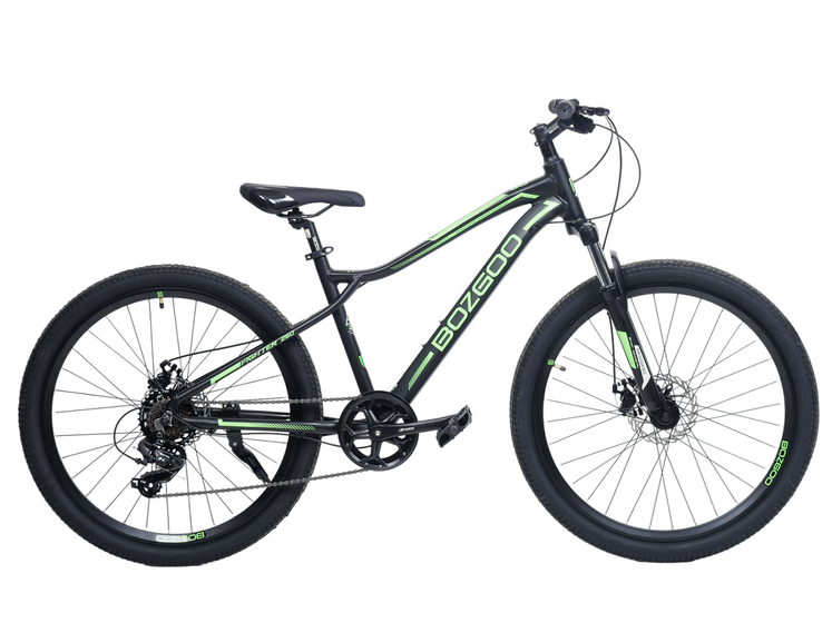 Велосипед 26" BOZGOO Fighter (16"black/green)