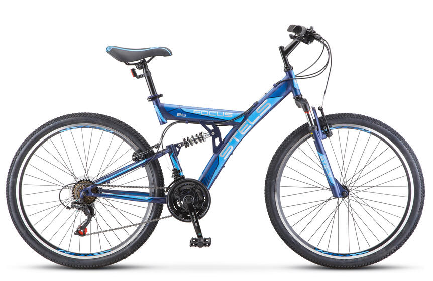 Велосипед Focus V 18-sp (18" Тёмно-синий/синий), арт. V030