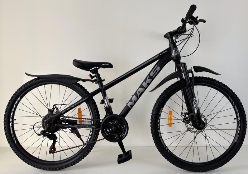 Велосипед двухколесный для взрослых ТМ MAKS, MAKS MD 26-15 BLACK/GREY