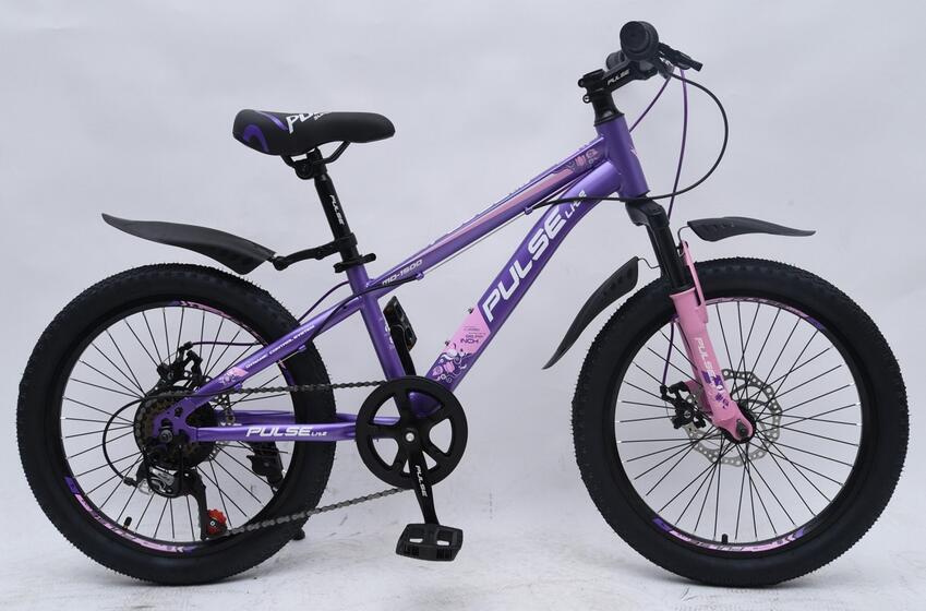 Велосипед 20" Pulse Lite MD-1500-26, фиолетовый/розовый