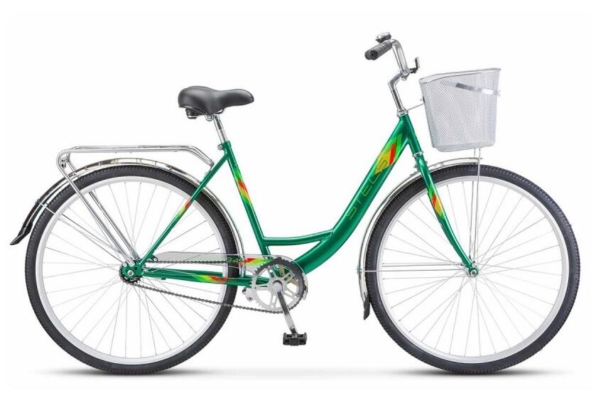 Велосипед Navigator 345 C 20" Z011 Зеленый корзина внутри 2024г.