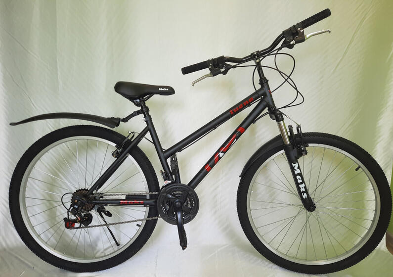 Велосипед 26"  ТМ MAKS,  LUENA , 21ск. черный