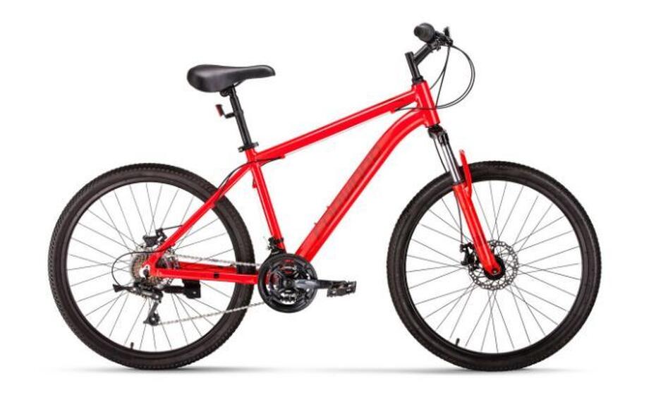 Велосипед FORWARD HARDI 26 2.0 D (26" 21 ск. рост. 18") 2022, красный, RBK22FW26703