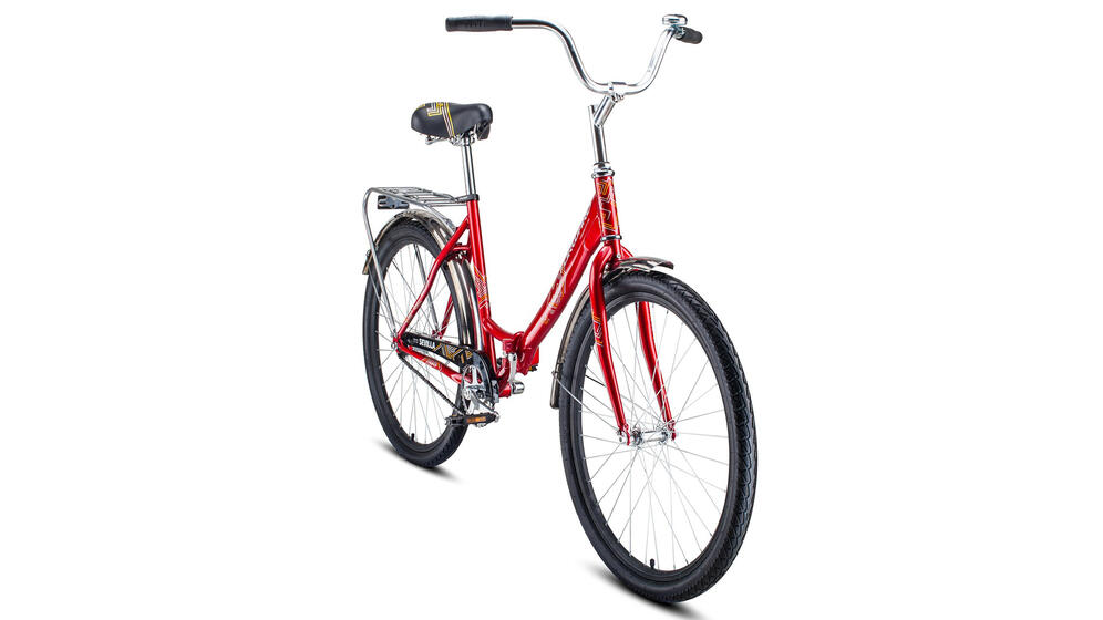 Велосипед FORWARD SEVILLA 26 1.0 скл. (26'' 1ск.) красный / белый, RBKW0RN61007