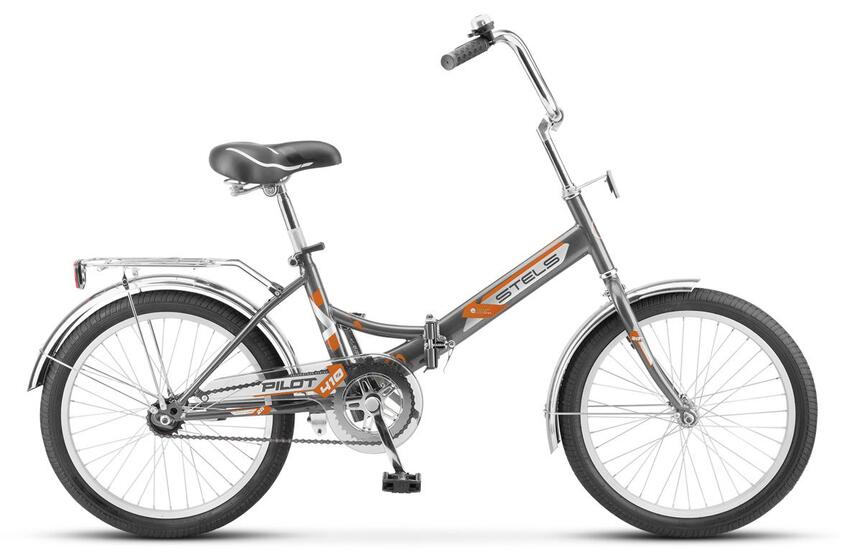 Велосипед Pilot 410 13,5" серый арт.Z010
