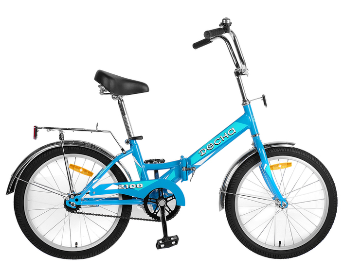 Велосипед Десна-2100  13" Голубой арт. Z011