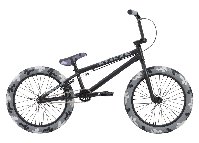 Велосипед TechTeam Mack 20" серый 