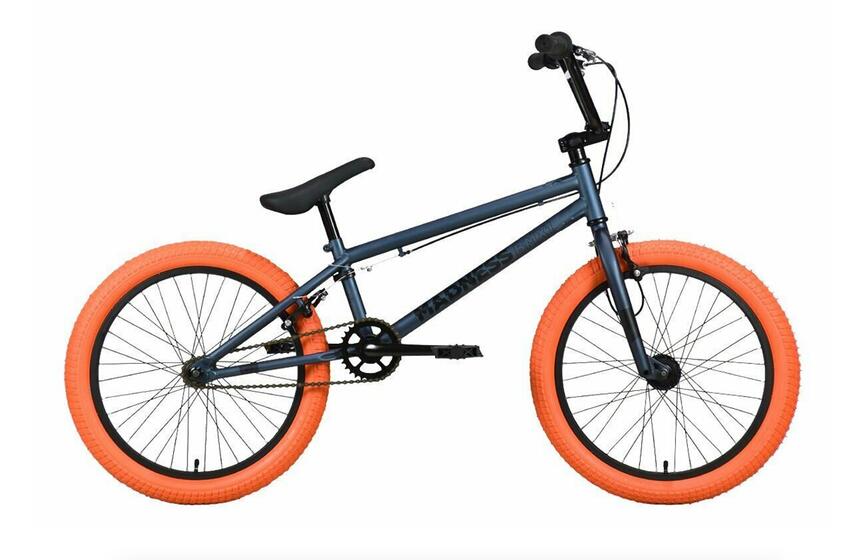 Велосипед Stark'22 Madness BMX 1 темно-синий/черный/мандариновый