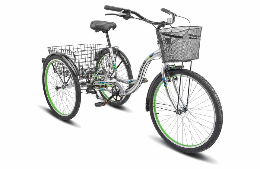 Велосипед STELS Energy VI 26VB 17" Хром V010 M