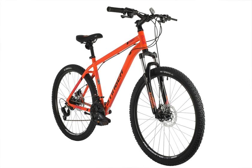 Велосипед Stinger 26" ELEMENT EVO оранжевый ,алюминий,размер 18"