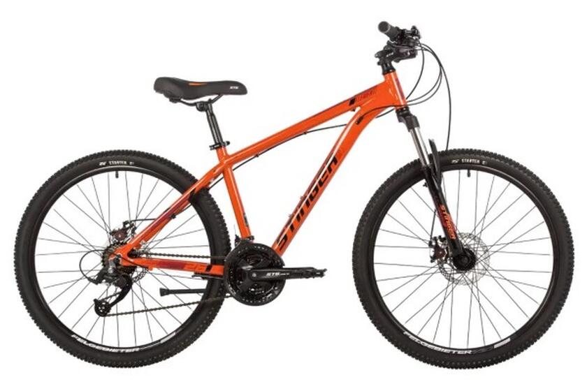 Велосипед Stinger 26" ELEMENT STD SE оранжевый , алюминий,размер 18"