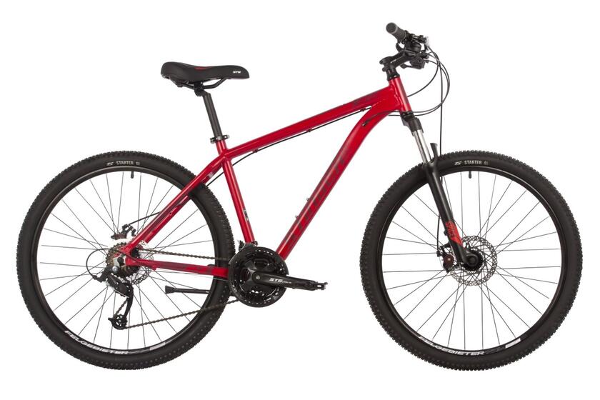 Велосипед Stinger 27,5" ELEMENT EVO SE  красный  ,алюминий,размер 18"