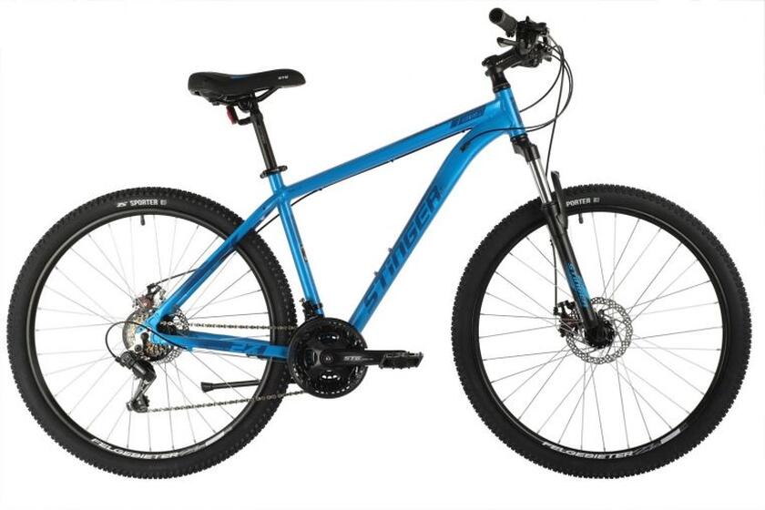 Велосипед Stinger 27,5" ELEMENT EVO синий ,алюминий,размер 20"