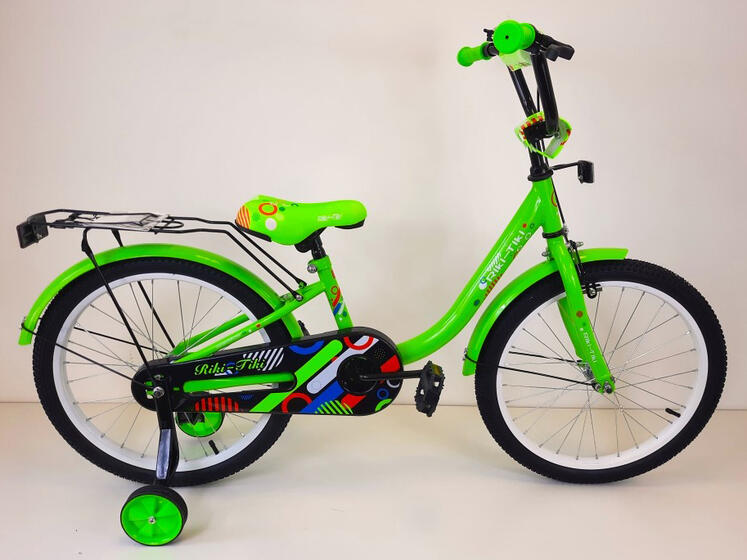 Велосипед двухколесный детский ТМ Riki-Tiki , модель DOLPHIN , диаметр колеса 16U", зеленый