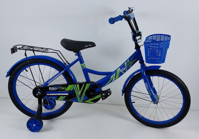 Велосипед двухколесный детский ТМ Riki-Tiki , модель BORDO , диаметр колеса 18", синий