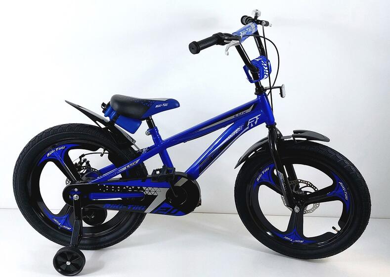 Велосипед двухколесный детский ТМ Riki-Tiki , модель LUX , диаметр колеса 20", синий