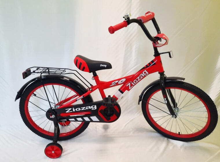 Велосипед двухколесный детский ТМ ZIGZAG, модель SNOKY, диаметр колеса 20", красный (156786)