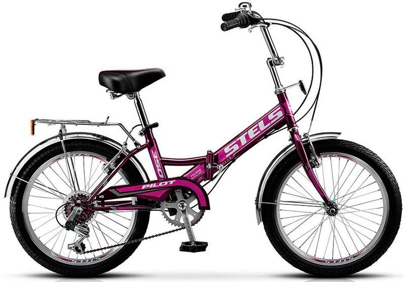 Велосипед Pilot 350 13" фиолетовый арт.Z011
