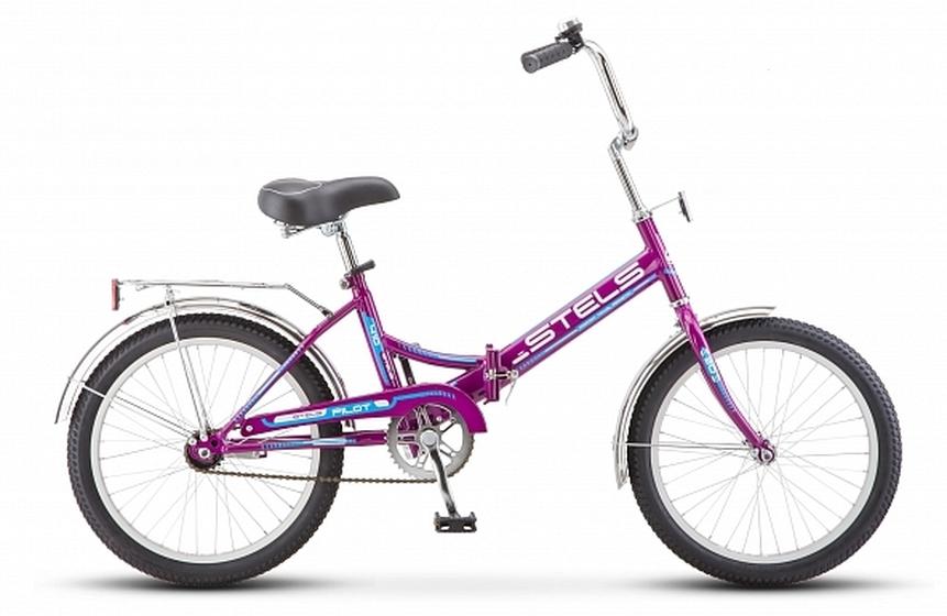 Велосипед Pilot 410 13,5" Фиолетовый арт.Z011