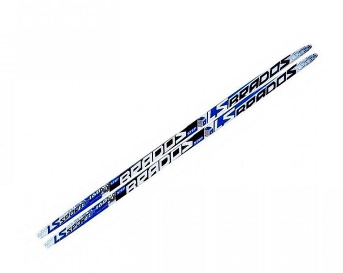 Лыжи  BRADOS LS Sport 3D black/blue  р.140 step