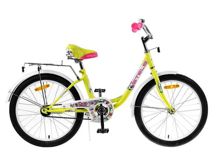 Велосипед Pilot 200 Lady(12" Лимонный) арт.Z010