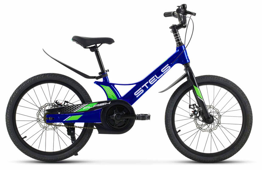 Велосипед STELS 20” Leader-210 MD 20,10,4 Темно-синий/зеленый