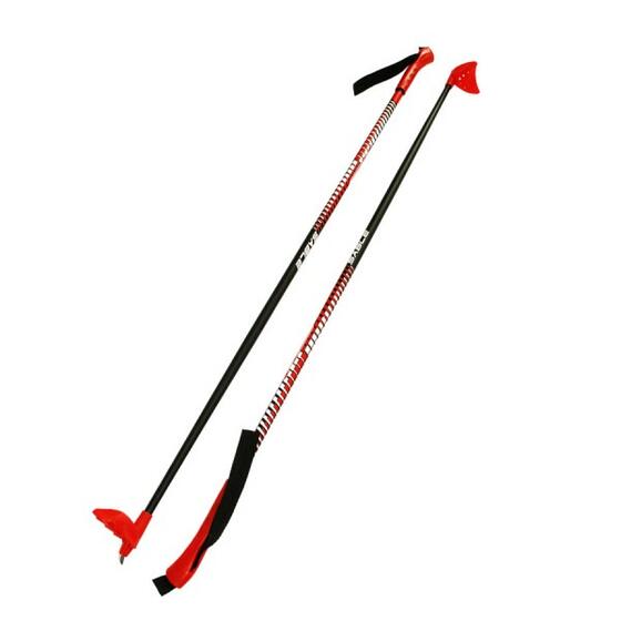 Палки лыжные  Sable XC Cross Country RED  р.85 накат стекловолокно 100%